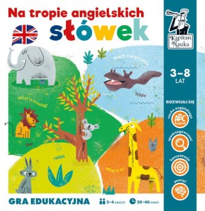 Gra edukacyjna Na tropie angielskich słówek 3-8 lat, Kapitan Nauka