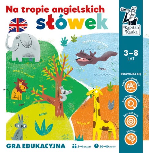 kapitan nauka na tropie angielskich słówek