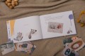 minimalistycznie wydany album dziecka