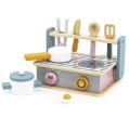viga drewniana kuchenka grill