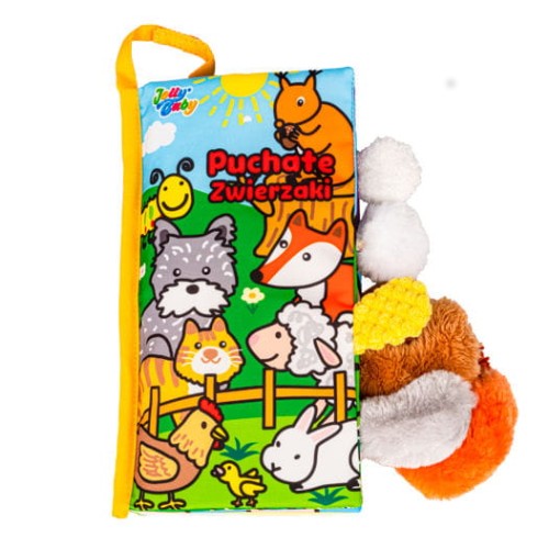 książeczka puchate zwierzaki jolly baby