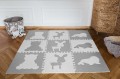 cuteshop mata piankowa arctic friends xxl szara
