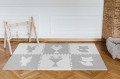 cuteshop mata piankowa szara zwierzęta lasu xl