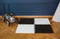 mata piankowa czarno-biała L