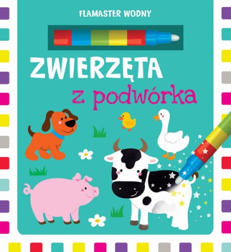 flamaster wodny zwierzęta z podwórka
