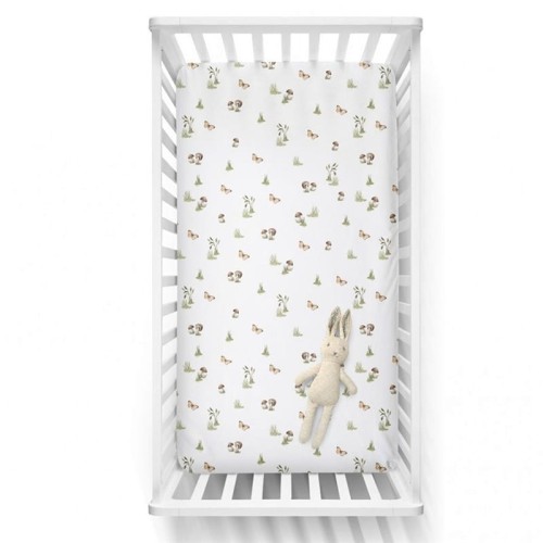 babysteps prześcieradło 60x120 happy bear