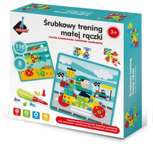 askato śrubkowy trening małej rączki