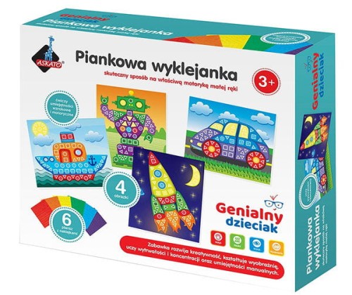 askato mozaika do wyklejania rakieta