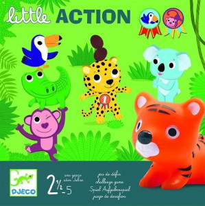 Gra Wyzwanie Little Action 2+, Djeco
