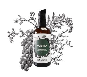 Wcierka ziołowo-olejowa do skóry głowy i włosów, Lullalove