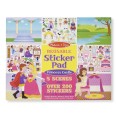 melissa&doug naklejki wielorazowe księżniczki