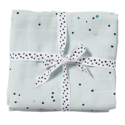 donebydeer otulacz blue dreamy dots