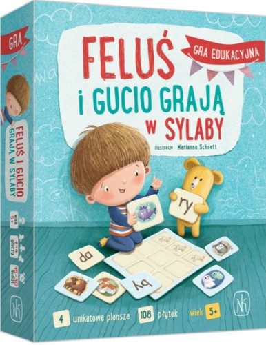 gra edukacyjna sylaby feluś i gucio