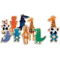 Puzzle magnetyczne trzyelementowe djeco