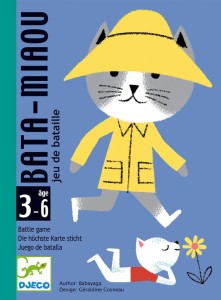Gra karciana dla dzieci - Bata-Miaou 3+, Djeco