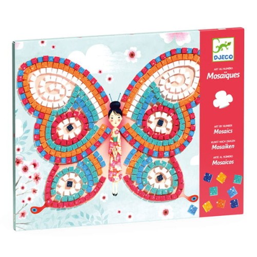 djeco mozaika motylki dj08898