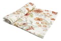 otulacz bambusowy kwiaty vintage lepre