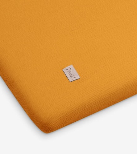 prześcieradło do łóżeczka muślinowe safari albero mio