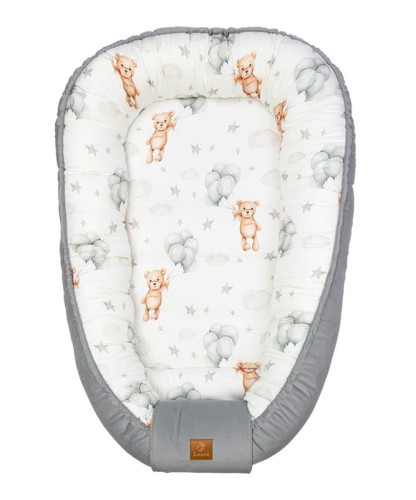 lepre  kokon bambusowy misie z balonami