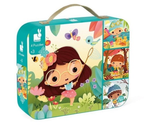 Janod puzzle progresywne pory roku