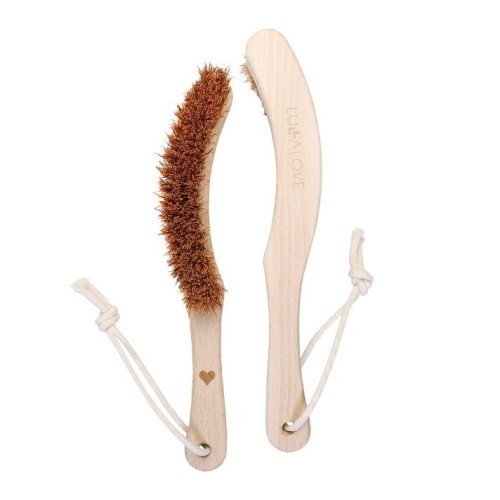 szczotka na rączce kokos lullalove