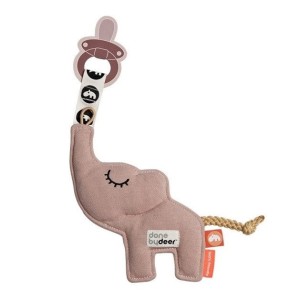 Zawieszka do smoczka Słonik Elphee, Done By Deer