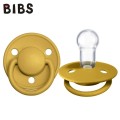 smoczek silikonowy bibs mustard