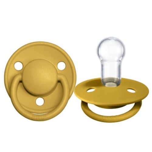 smoczek bibs de lux mustard