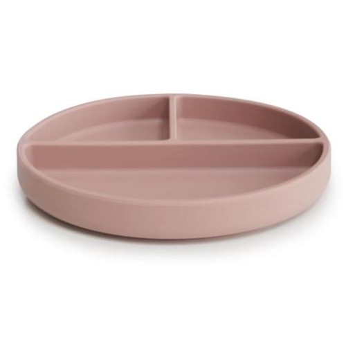 mushie talerzyk silikonowy blush z przyssawką