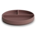 mushie talerzyk silikonowy cloud mauve