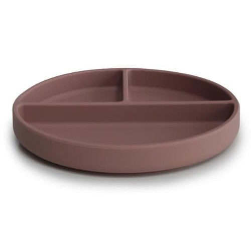 mushie talerzyk silikonowy cloud mauve