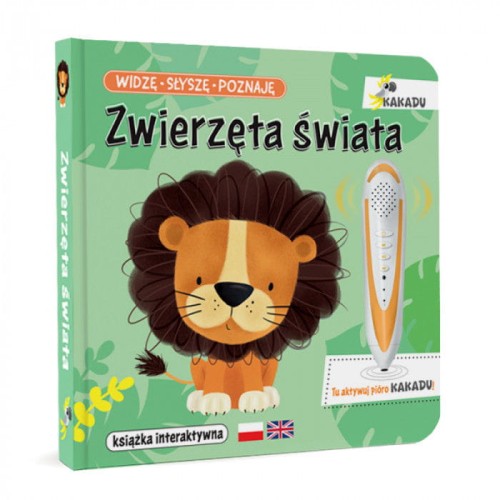zwierzęta świata książka do pióra kakadu