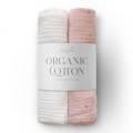 2-pack orgnicznych otulaczy muślinowych sweet candy babysteps