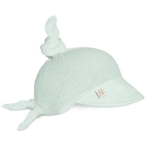 muślinowa chustka na głowę mint babysteps