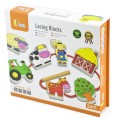 klocki do nawlekania życie na farmie viga toys