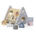 drewniany sorter kształtów piramida polarb viga toys
