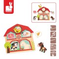 puzzle muzyczne mieszkańcy farmy janod