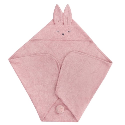 samiboo ręcznik króliczek pudrowy róż