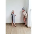 babysteps ponczo bambusowe gray