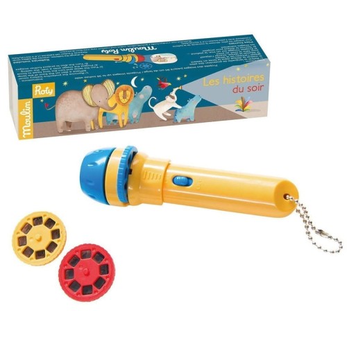 moulin roty projektor do bajek Les Papoum