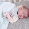 gryzak pingwin różowy smily mia