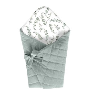 Rożek niemowlęcy Eucaliptus Sky Gray, BabySteps