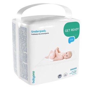 Podkłady higieniczne do przewijania 60x90 - 20 sztuk, Babyono