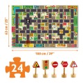 puzzle ulice w mieście