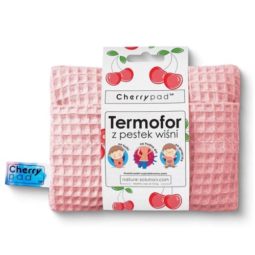 cherrypad termofor wafel pudrowy róż