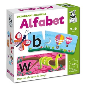 Układanki malucha ALFABET Kapitan Nauka