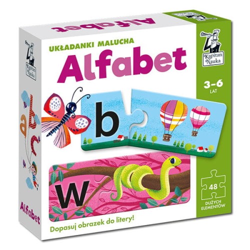 układanki malucha alfabet