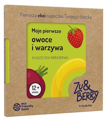 moje pierwsze owoce i warzywa książeczka obrazkowa