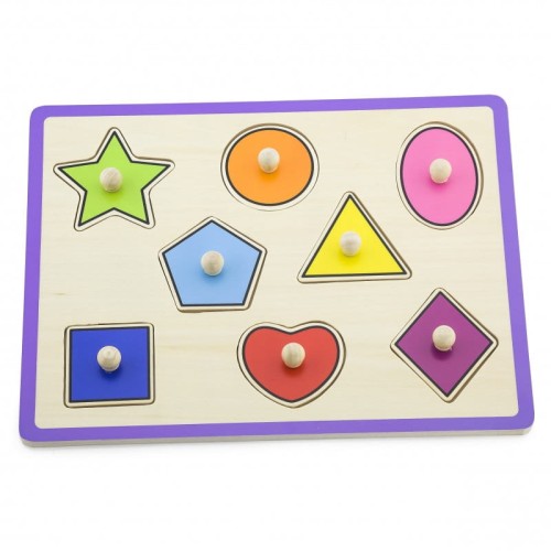 puzzle z pinezkami kształty viga