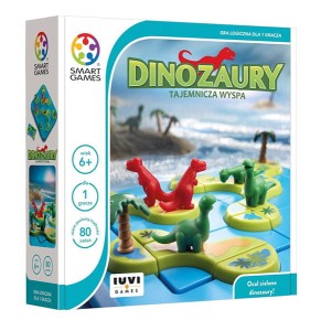 Gra planszowa Dinozaury Tajemnicza wyspa 6+, Smart Games
